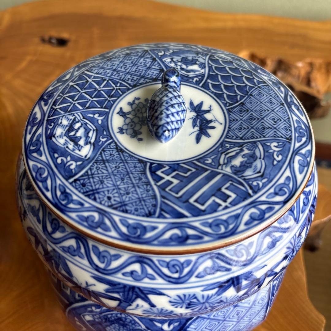 祥瑞瓢腰捻 水指 高野昭阿弥造 茶道具 共箱