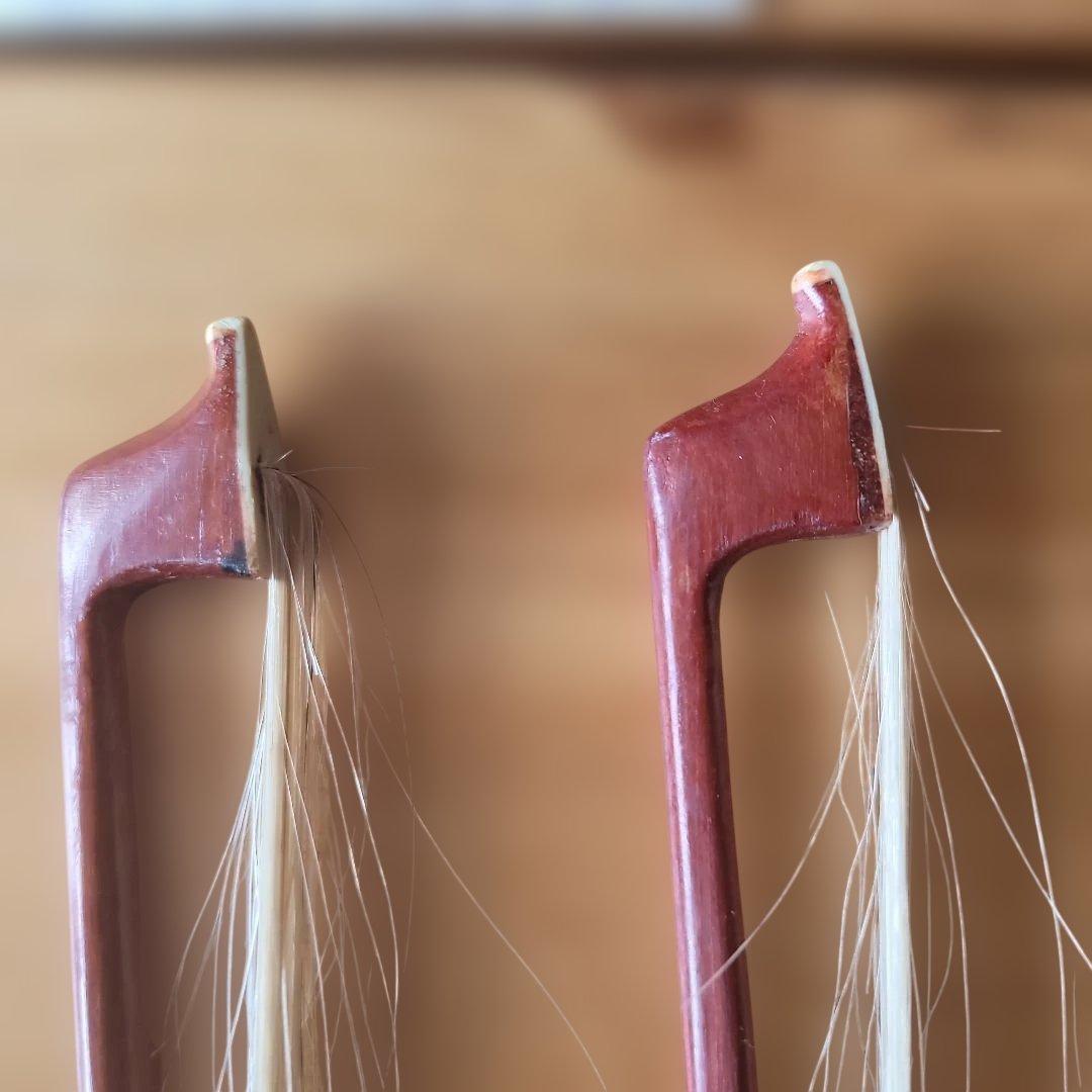 バイオリン1/16 本体と弓2本 ケース付き