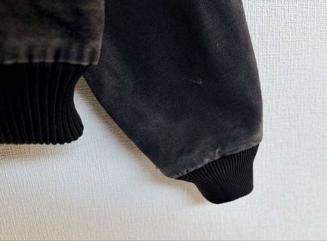 超超スペシャル 80s カーハート サンタフェジャケット ブラック XL 黒