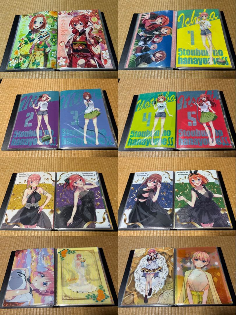 五等分の花嫁 クリアファイル 167枚