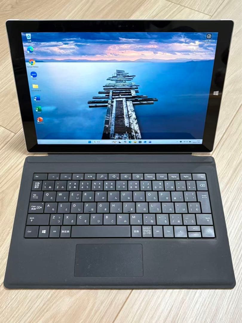タブレットsurface pro3/i5/8GB/256GB/Office/無傷