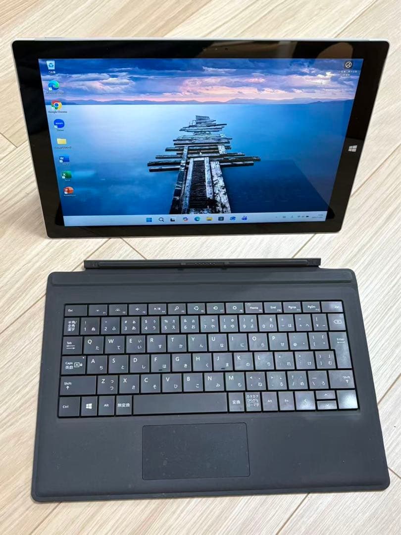 タブレットsurface pro3/i5/8GB/256GB/Office/無傷