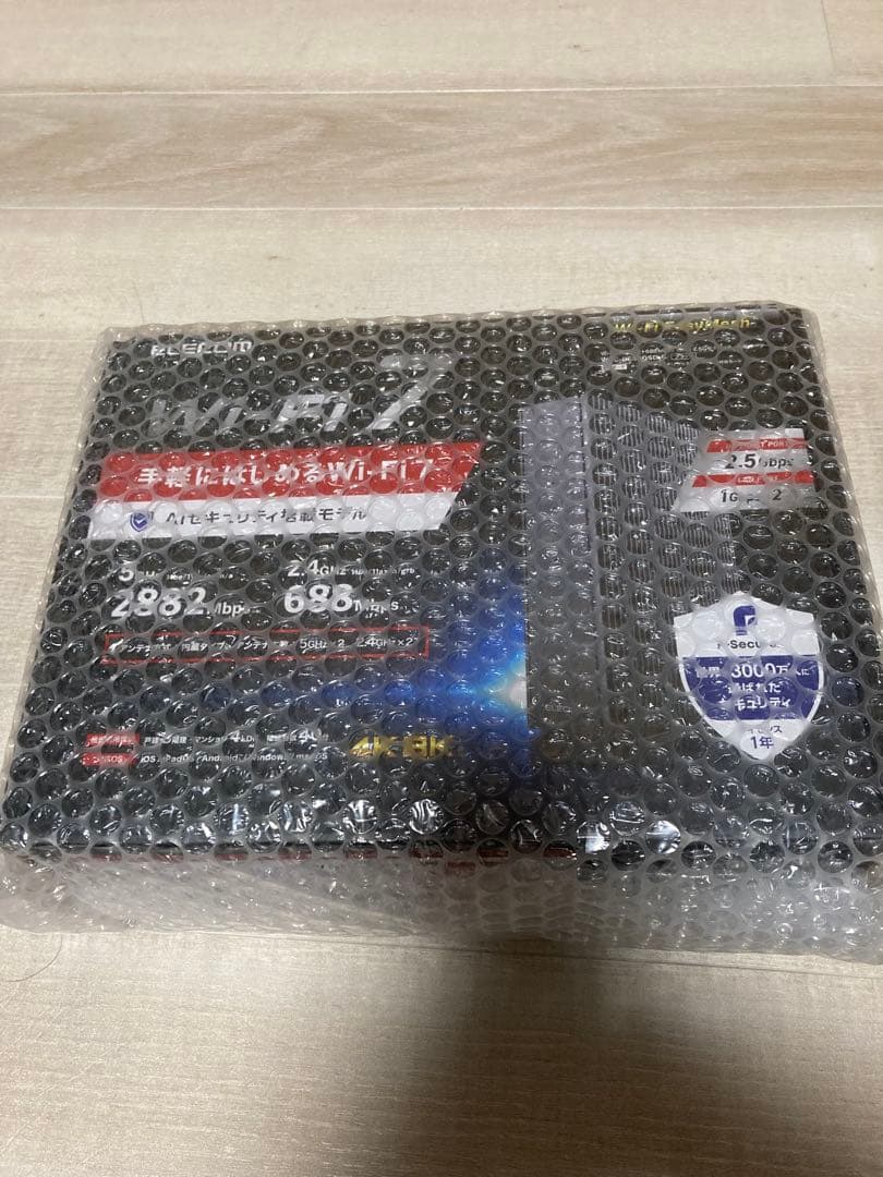 新品 未開封 WiFi7 EasyMesh 対応無線ルーター
