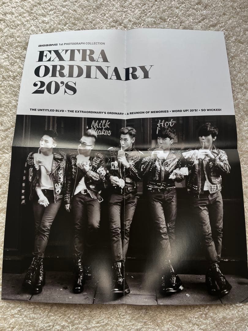 【美品】 ExtraOrdinary 20's BIGBANG 写真集