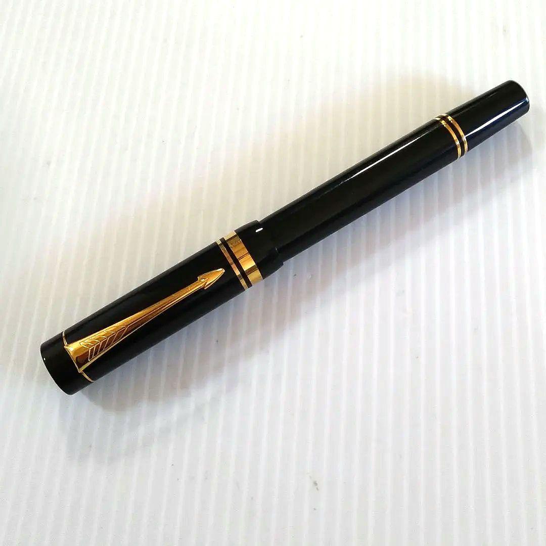 【ほぼ未使用】PARKER DUOFOLD 万年筆　18K　1990年代
