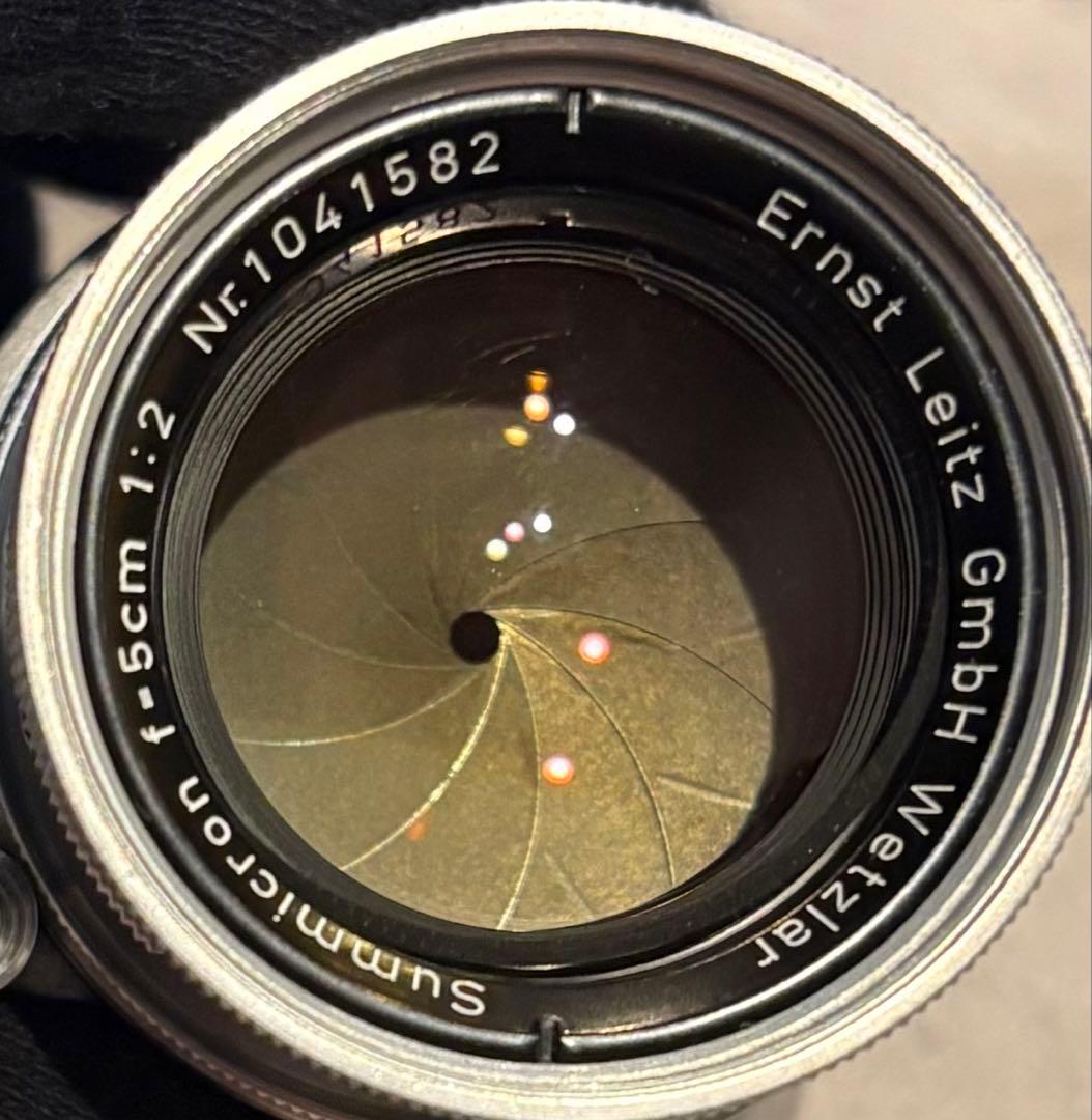 ライカ ズミクロン トリウム 50㎜ 沈胴 美品 LEICA