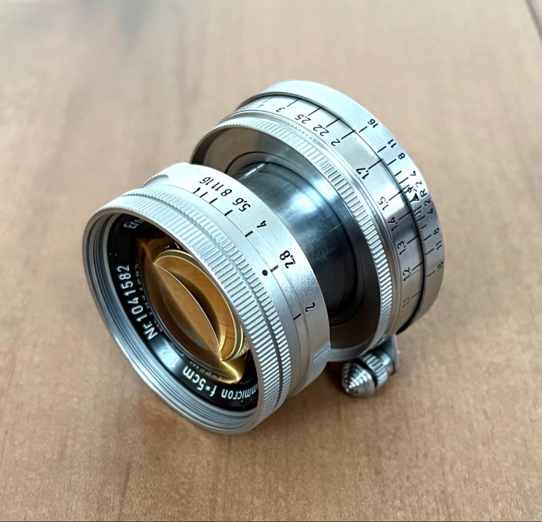 ライカ ズミクロン トリウム 50㎜ 沈胴 美品 LEICA