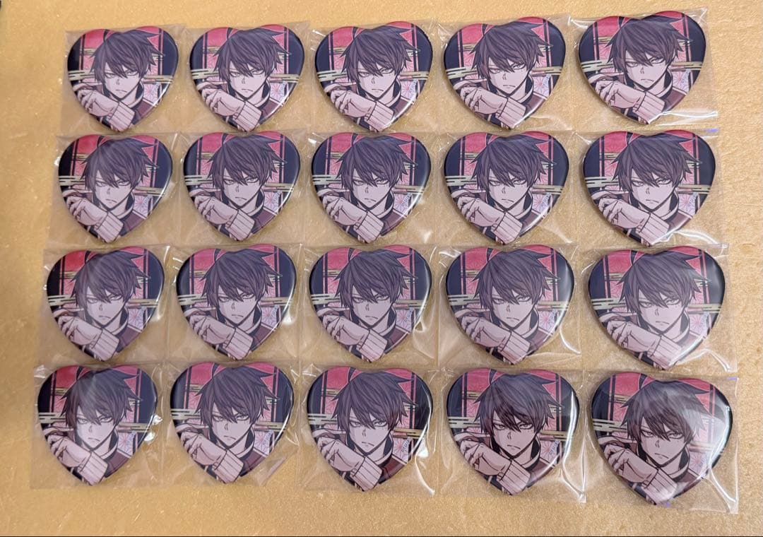 桃源暗鬼 ハート缶バッジ 一ノ瀬 四季