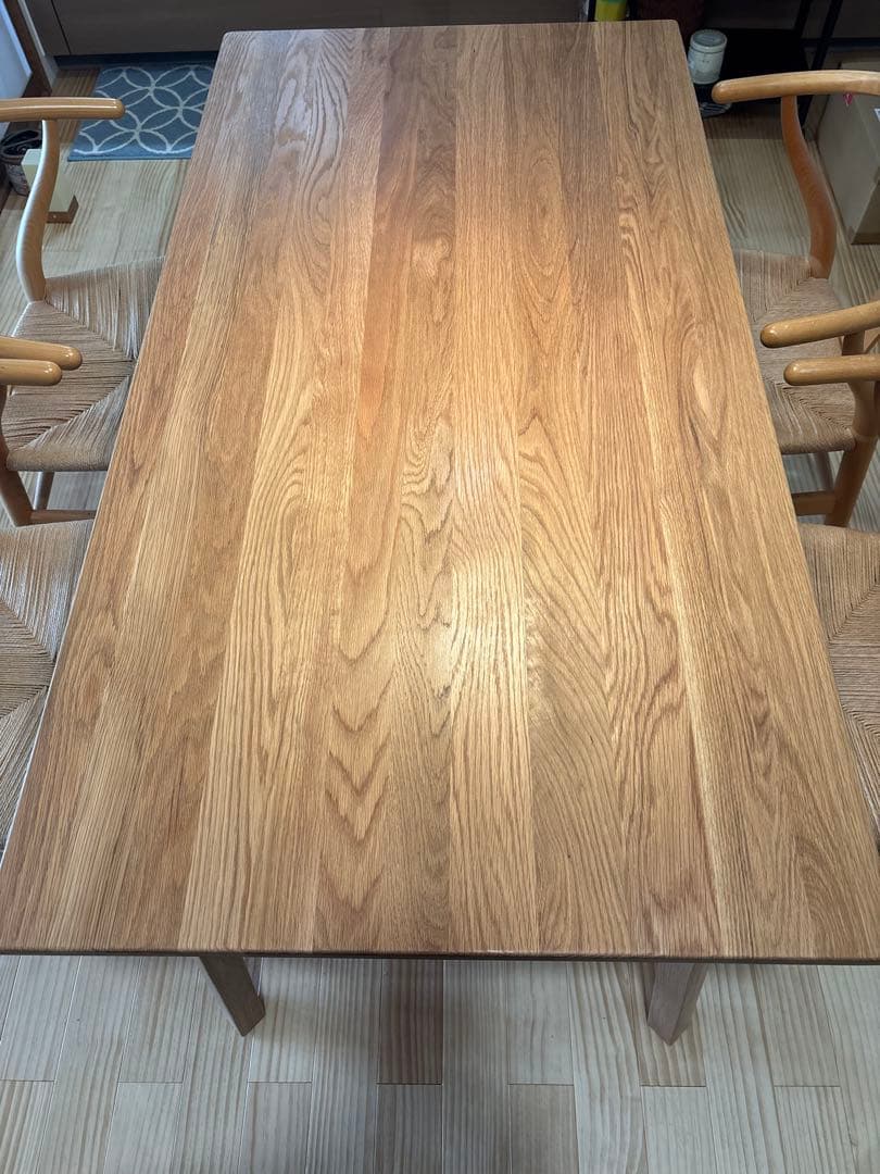 SIEVE マージダイニングテーブル Mサイズ　天然木　オーク無垢材