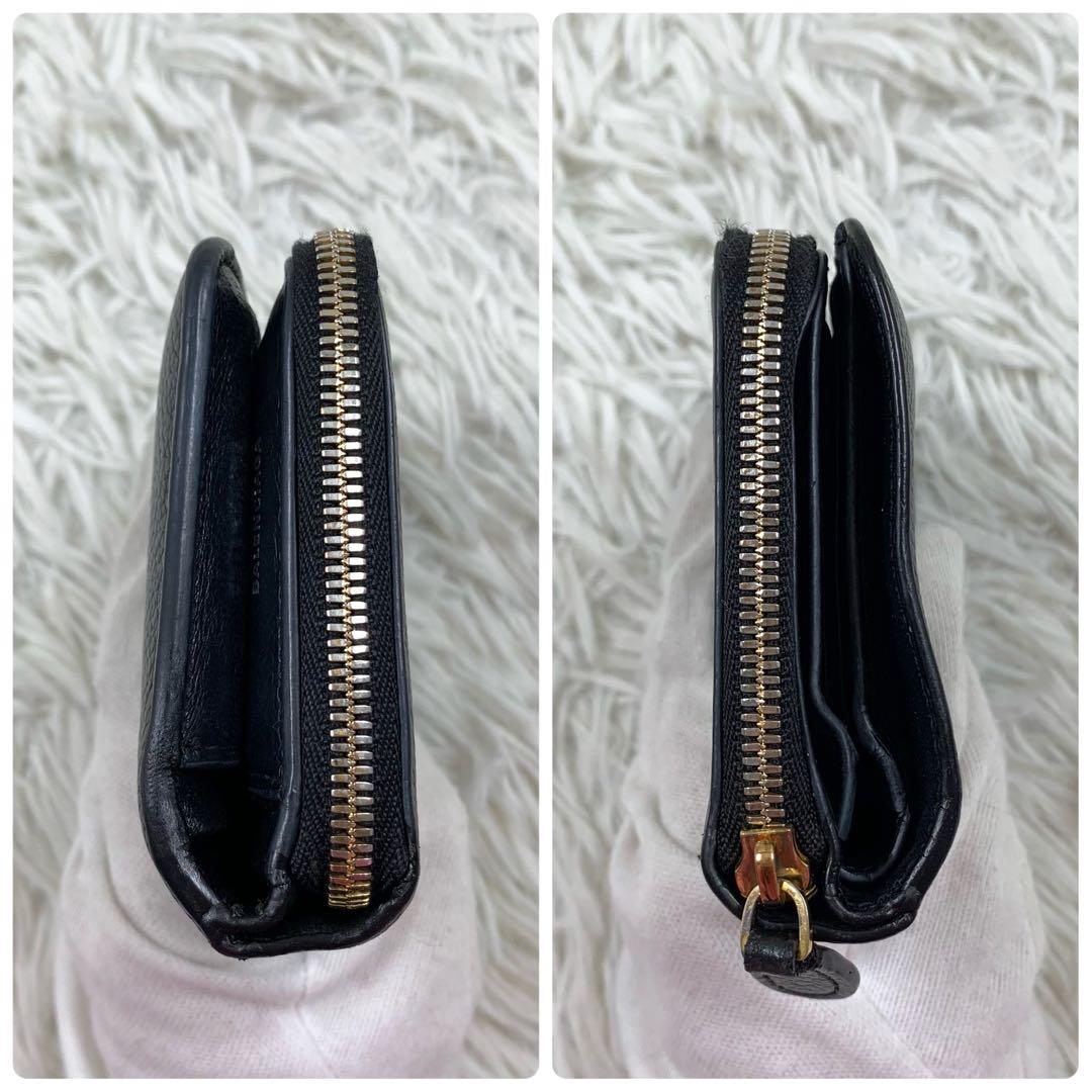 【✨美品✨】バレンシアガ 二つ折り財布 エブリデイ ジップウォレット ブラック