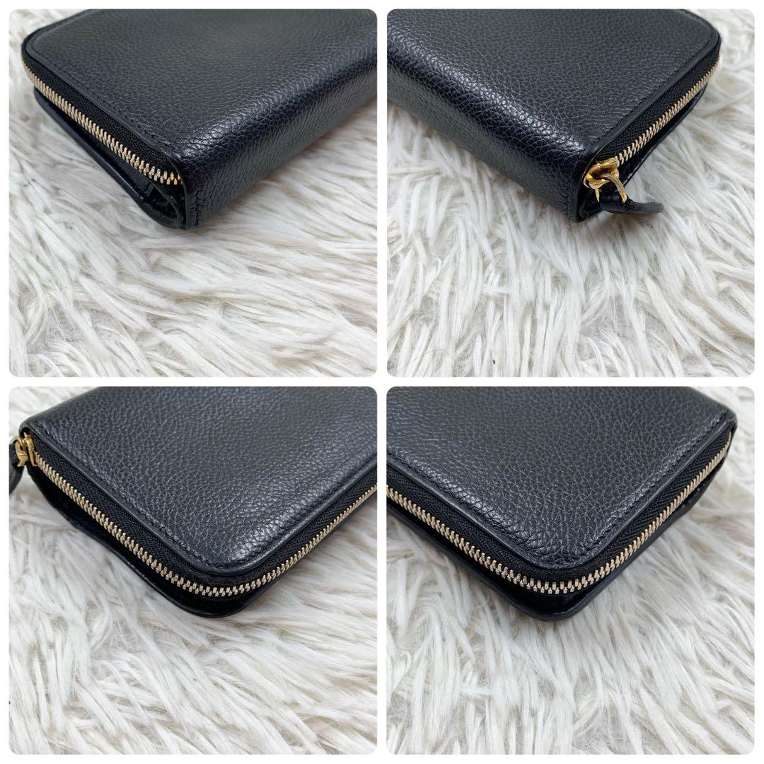 【✨美品✨】バレンシアガ 二つ折り財布 エブリデイ ジップウォレット ブラック