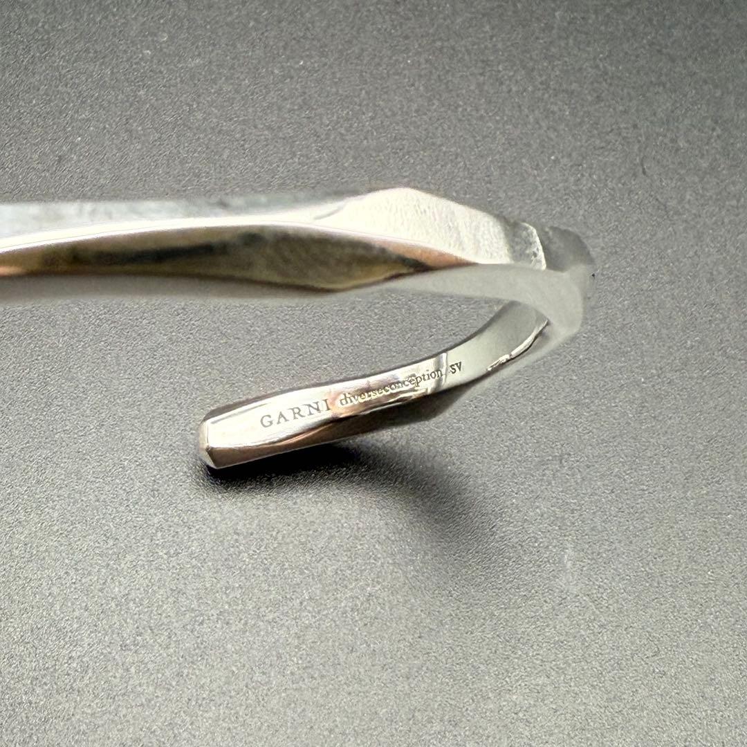 ●【美品】GARNI ガルニ Crockery Bangle S