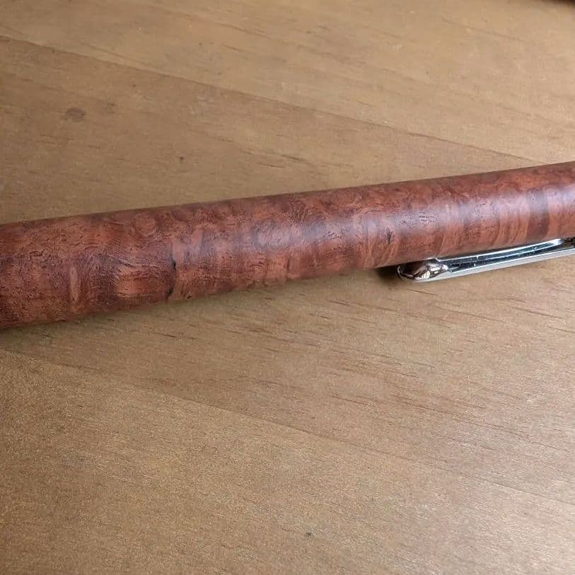 工房楔　花梨瘤杢ペンシル0.5【ジャンク品】