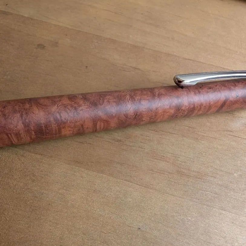 工房楔　花梨瘤杢ペンシル0.5【ジャンク品】