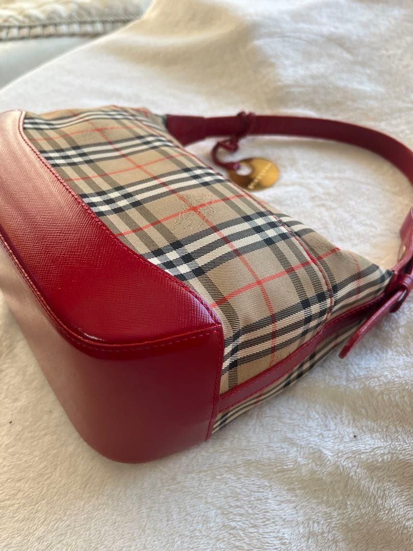 BURBERRY チェック柄 ショルダーバッグ