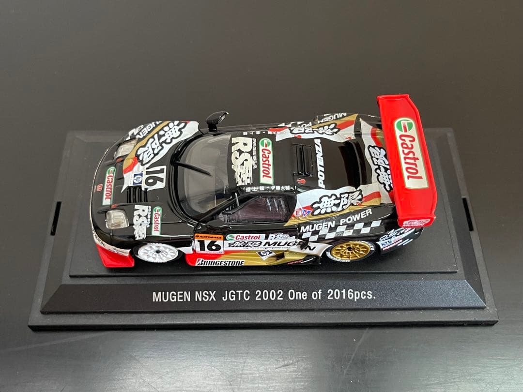 ミニカー EBBRO JGTC 2002 MUGEN NSX 16