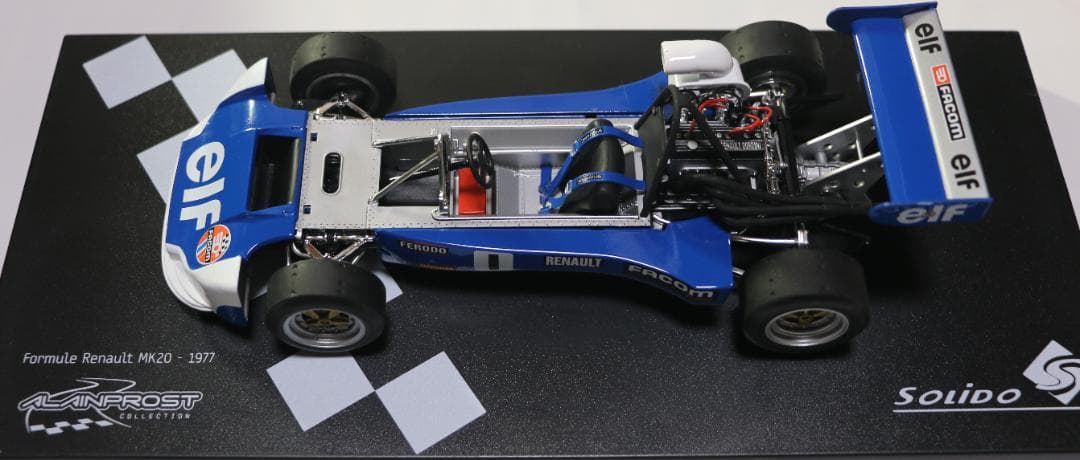 ソリド製　アラン・プロストコレクション　ルノーMK20 1977 　 1/18