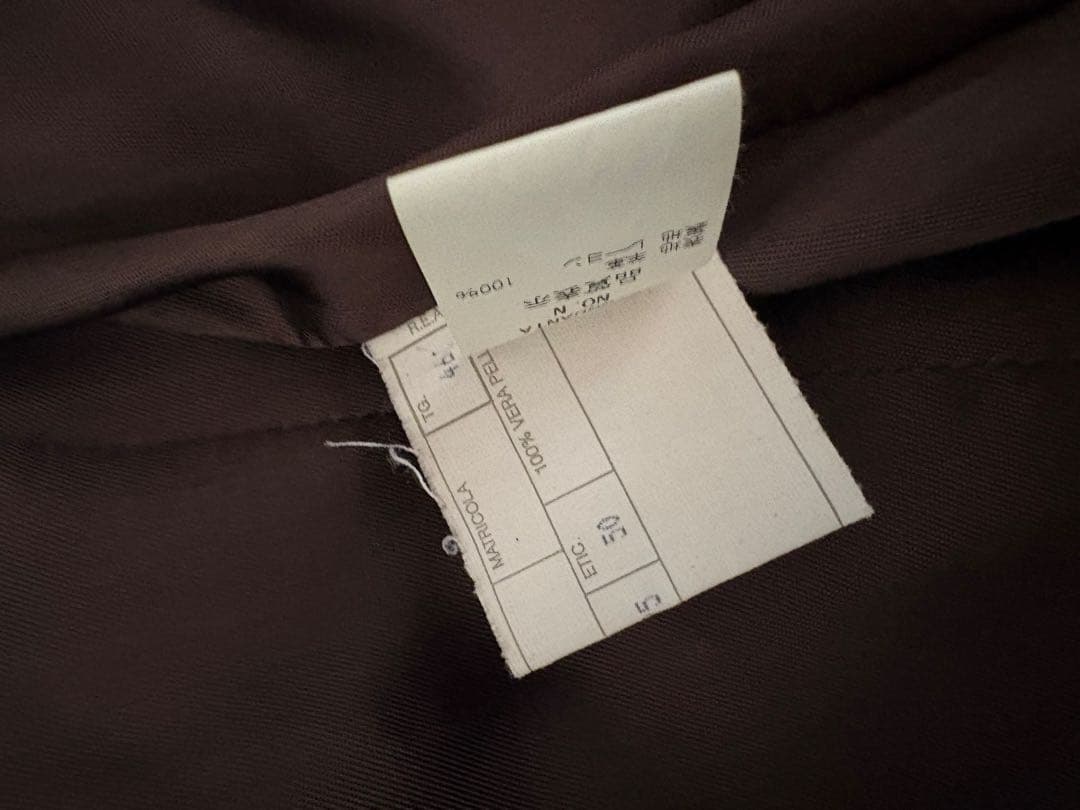 CINQUANTA レザーシングルライダースジャケット ブラウン(専用)