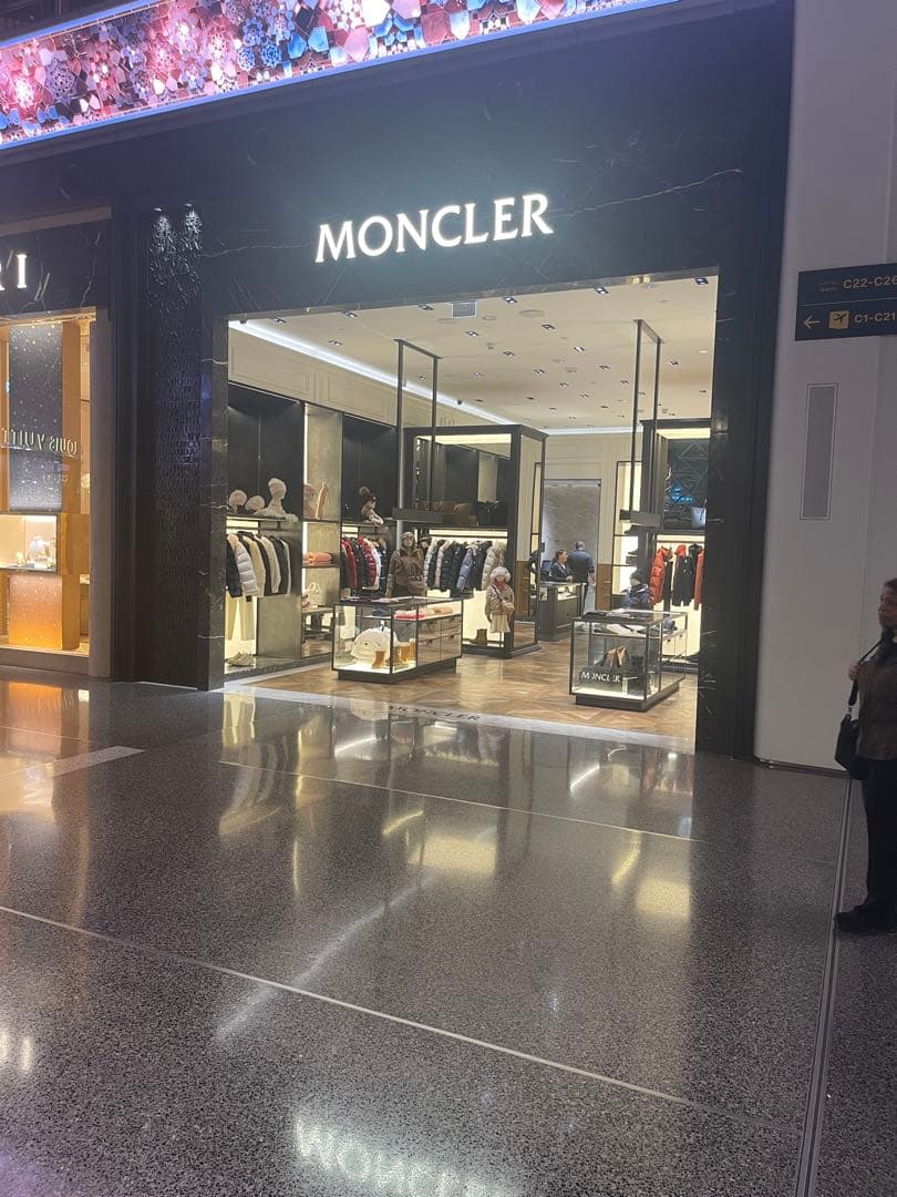 MONCLER Tシャツ Lサイズ ネイビー