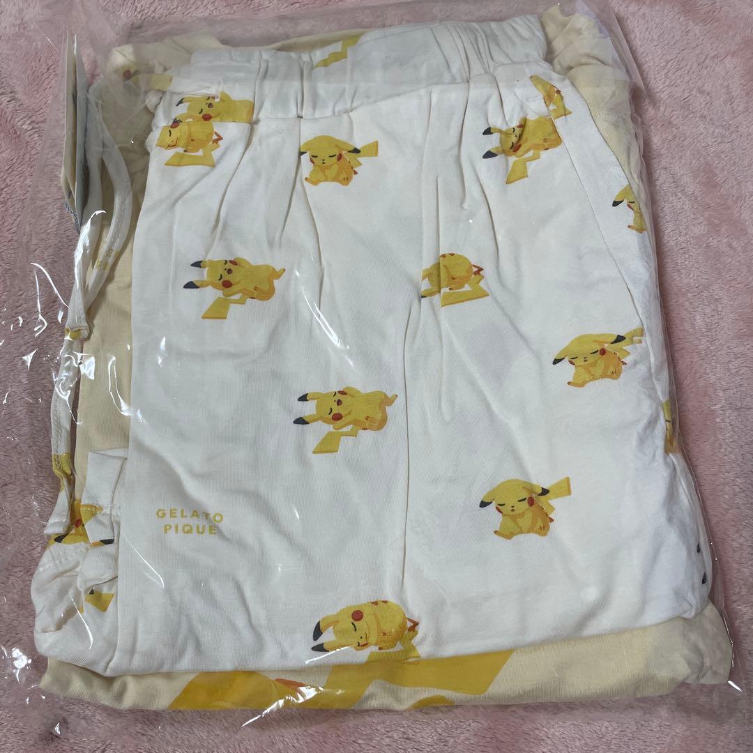 ※専用　ジェラートピケ ピカチュウ　ポケモンスリープ ルームウェア　上下セット