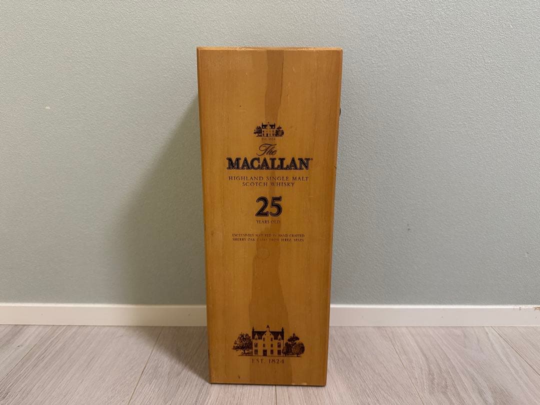 The Macallan マッカラン25年 木箱のみ