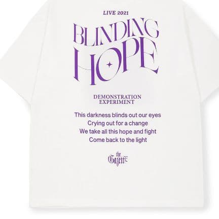 the GazettE　blinding hope white　tee