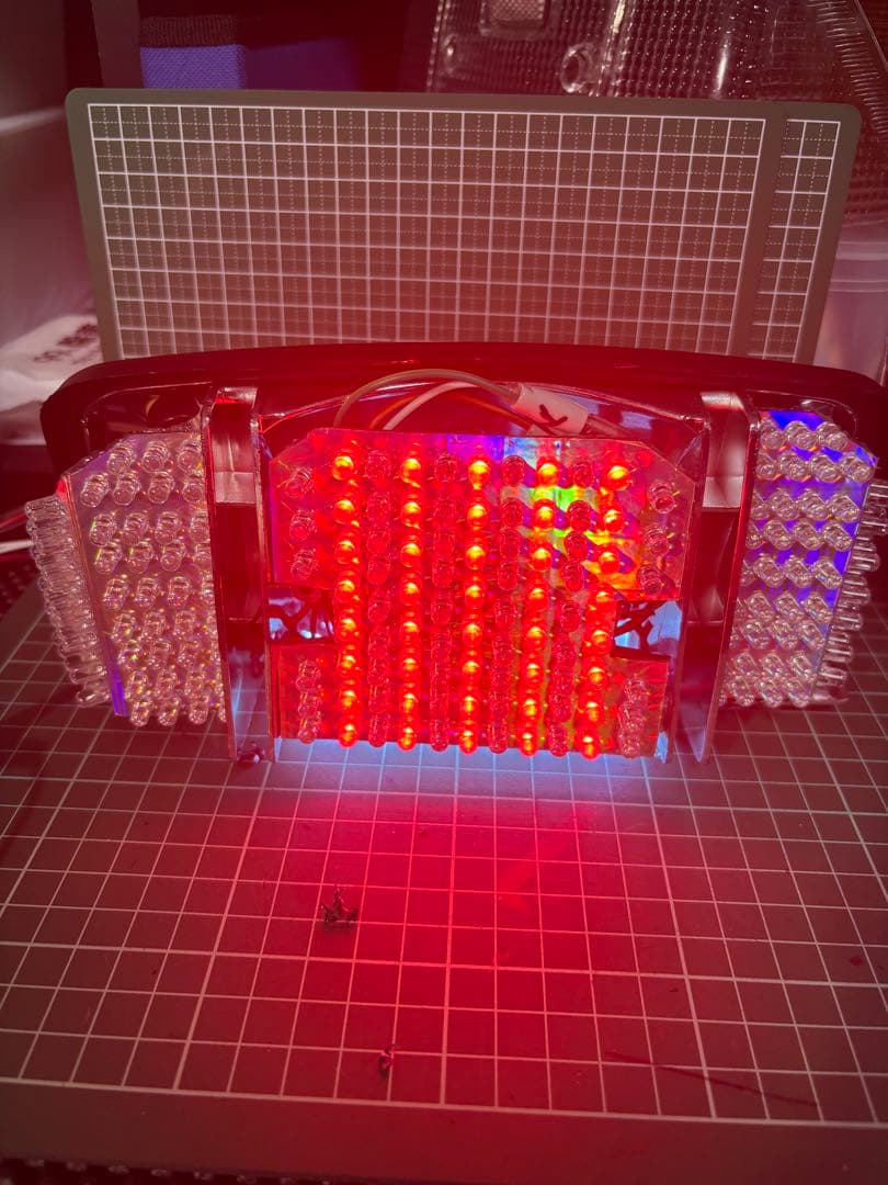 CBX400F専用レインボーテール ウインカー3点セット