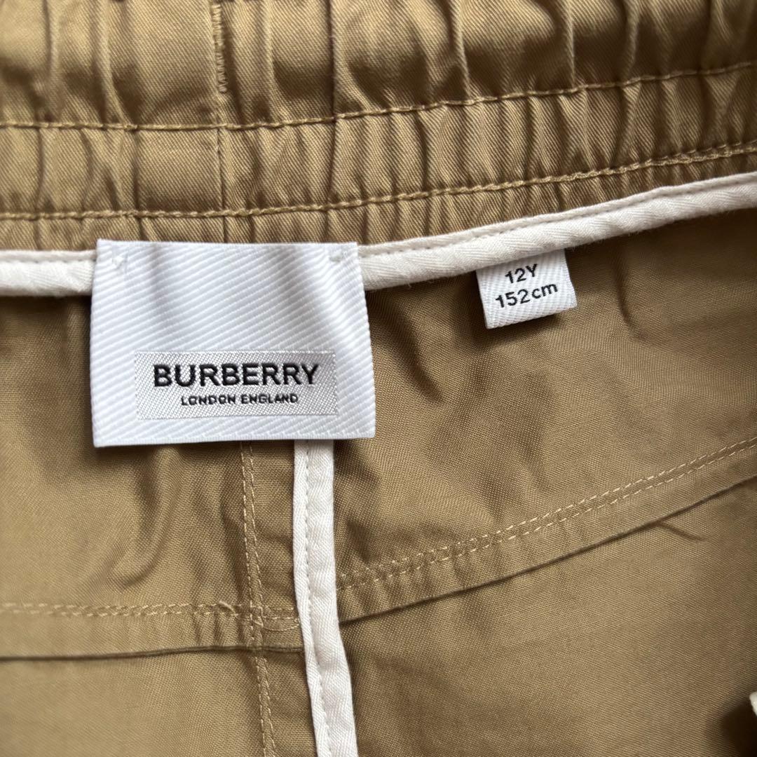 春 高級綿素材 バーバリー 12y 152cmパンツ キッズ kids
