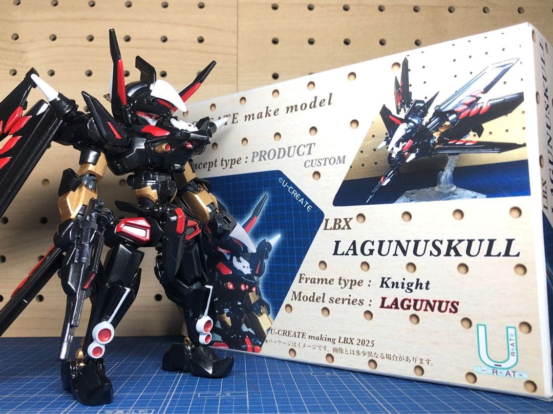 ダンボール戦機 LBXイカロス・ゼロ改造機【匿名配送】