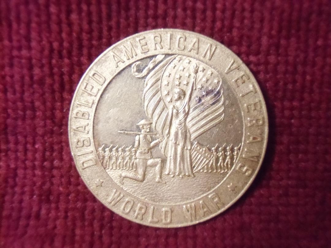 ★アメリカ軍＊ＷＷ1傷痍退役軍メダル（実物）