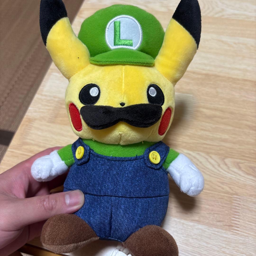 マリオピカチュウ　ルイージピカチュウ　ぬいぐるみ　セット　タグ付き