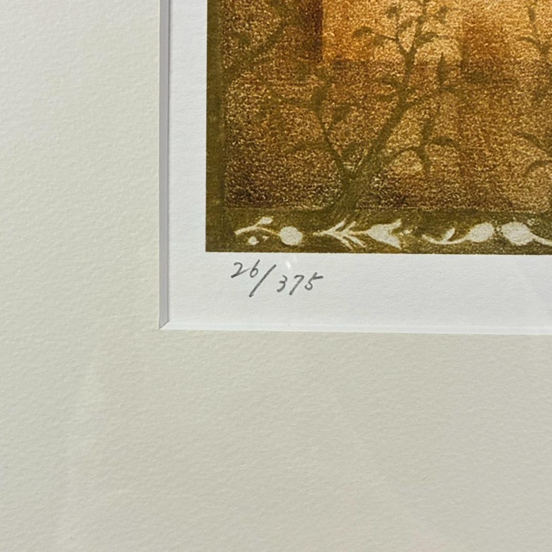 美品 きたのじゅんこ「金色の森の少女」アイリス 直筆サイン入り 作品保証書付属