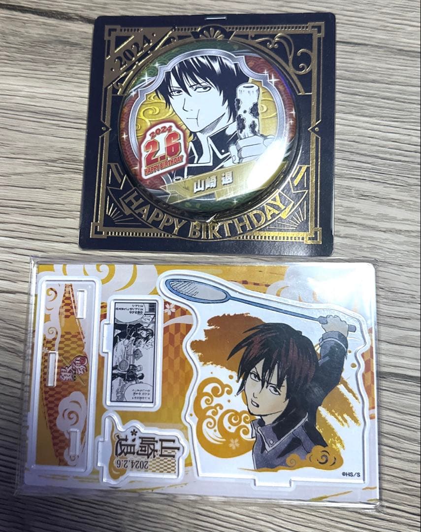 銀魂　バースデイ缶バッジ ジオラマフィギュア 2024年セット