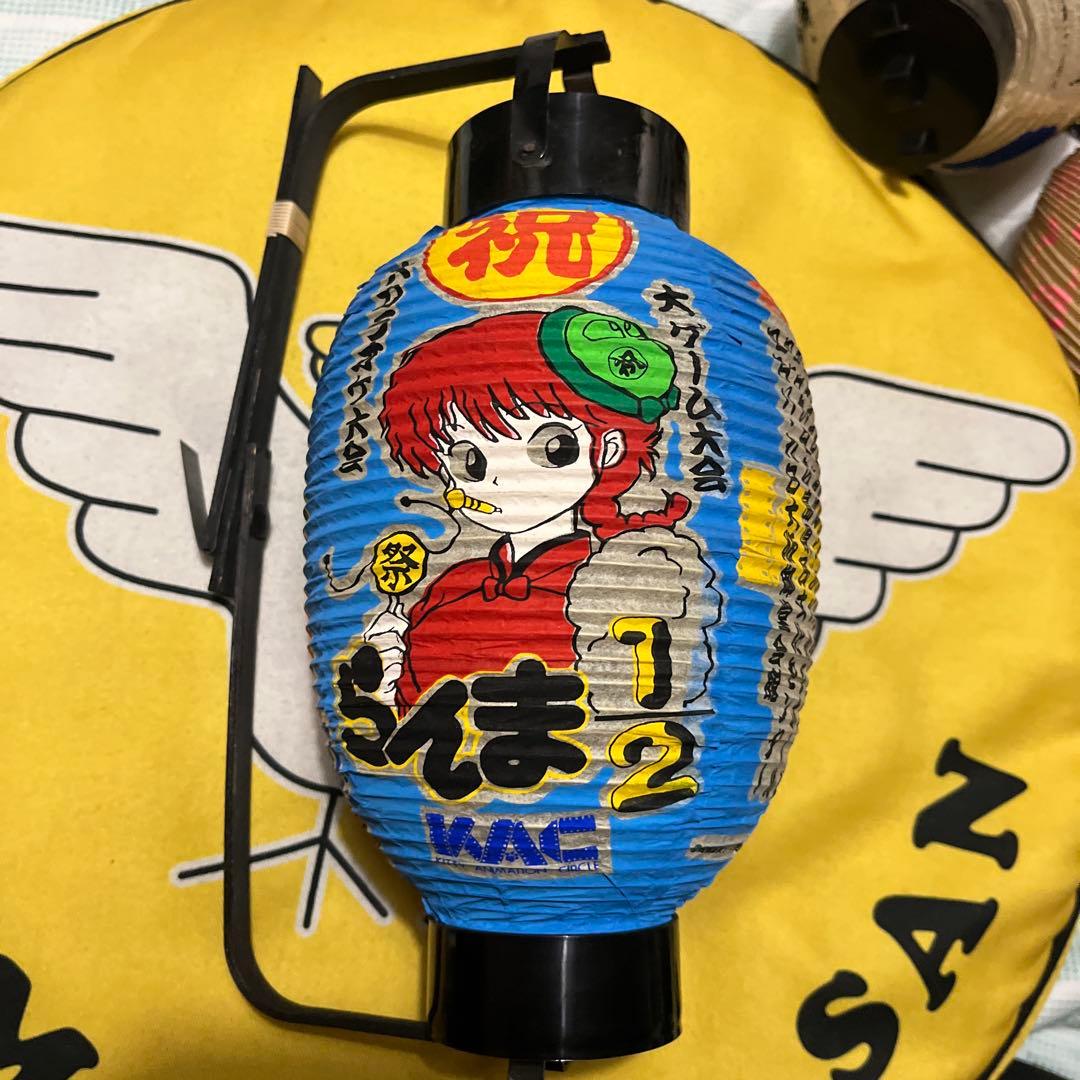 KAC らんま1/2 うる星やつら めぞん一刻 YAWARA 提灯 5個セット