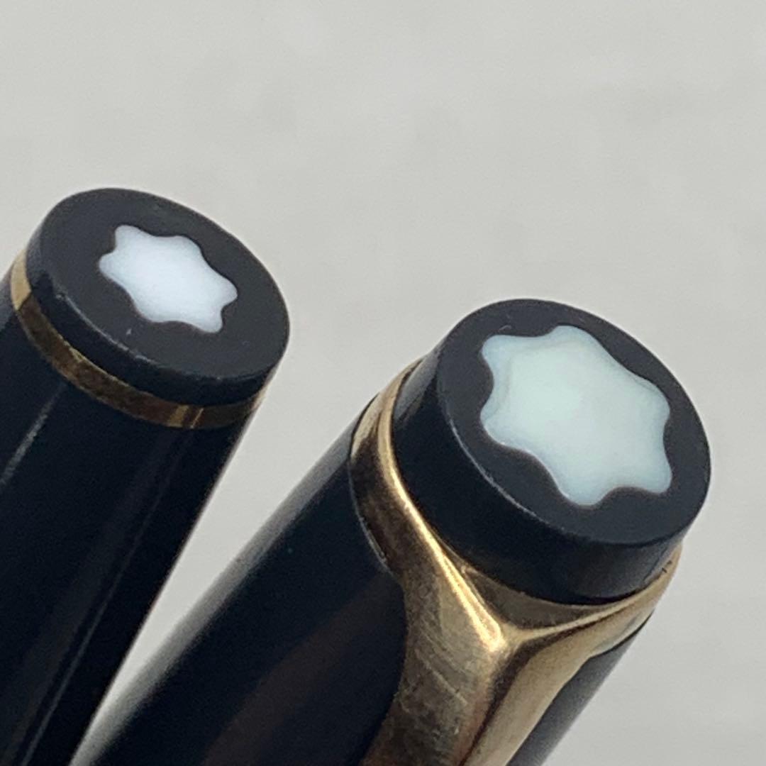 【希少良品】モンブラン no.12 グレー軸　18C EF 万年筆