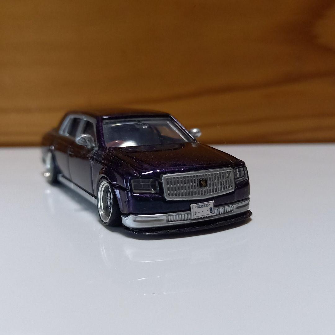 トミカ　センチュリー(大改造)(マジョラー塗装)(希少ドアミラー付き～！)