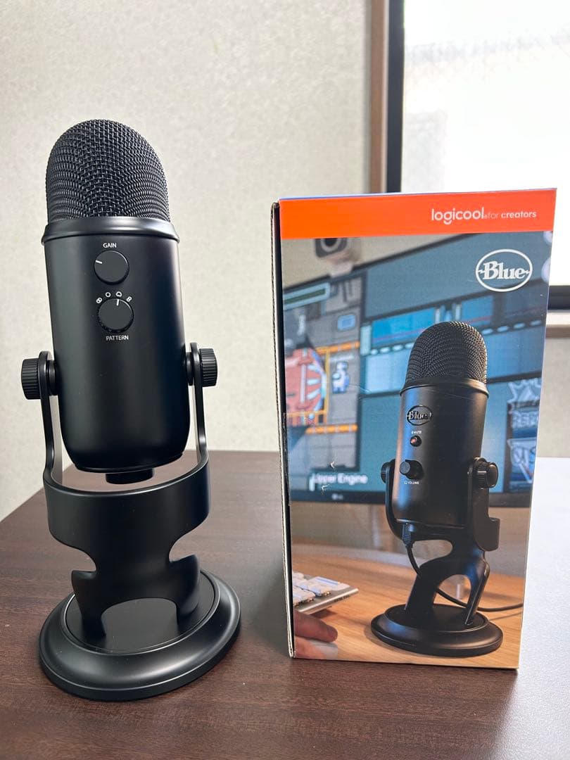【得】logicool G Blue YETI マイクアーム ショックマウント付