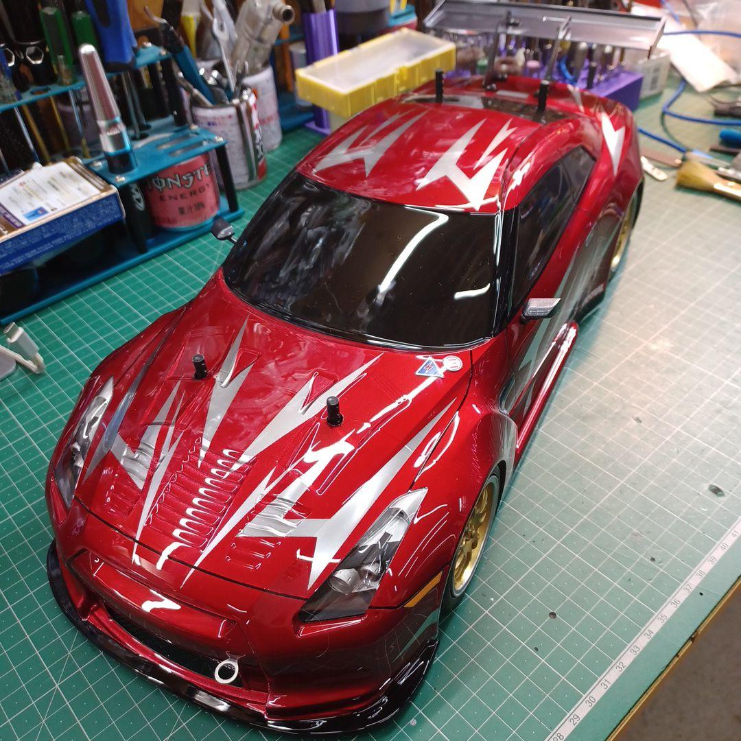 C*M様 タミヤ ラジコンTA04PRO O/H済み35GT-Rボディ,メカ新品