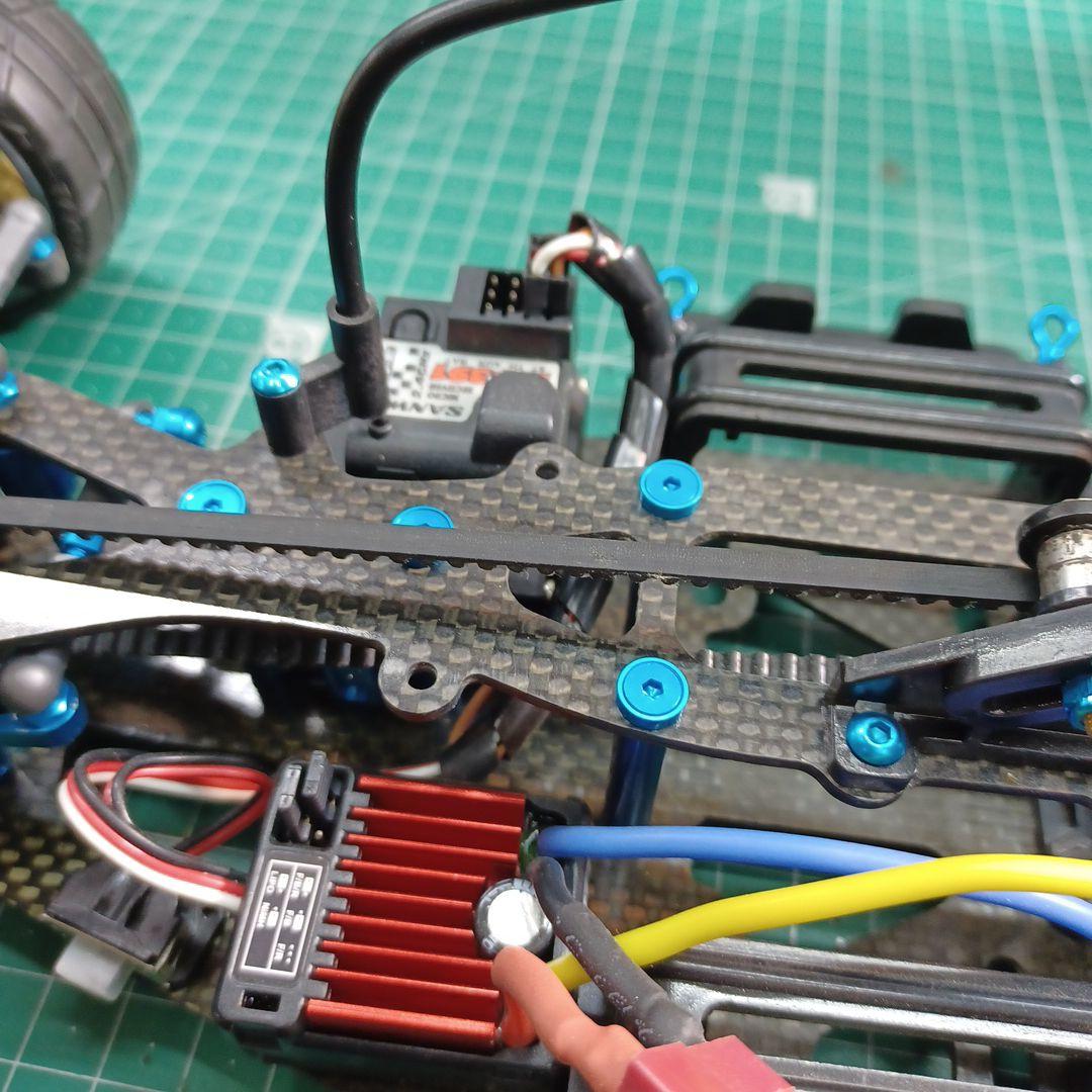 C*M様 タミヤ ラジコンTA04PRO O/H済み35GT-Rボディ,メカ新品