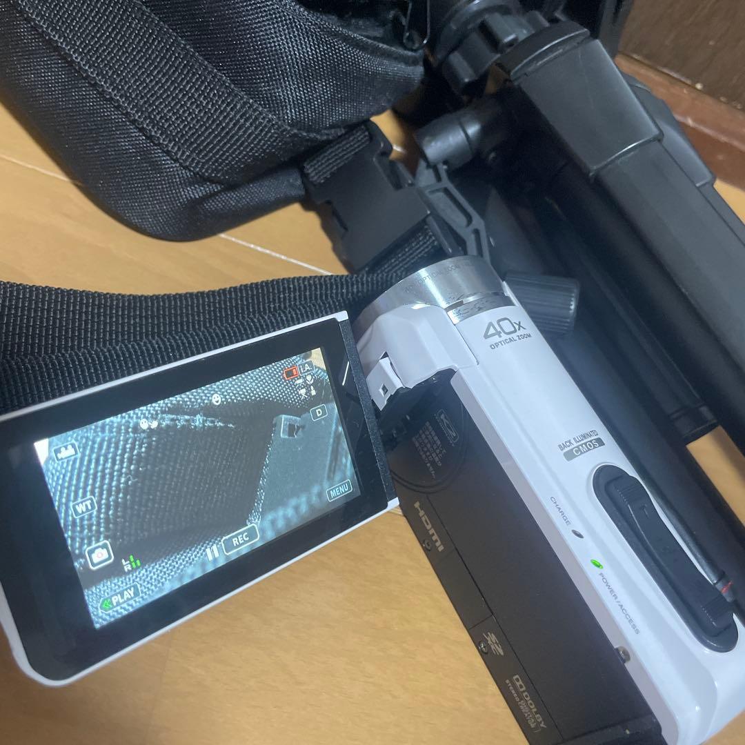 JVC 防水ビデオカメラ 40倍光学ズーム