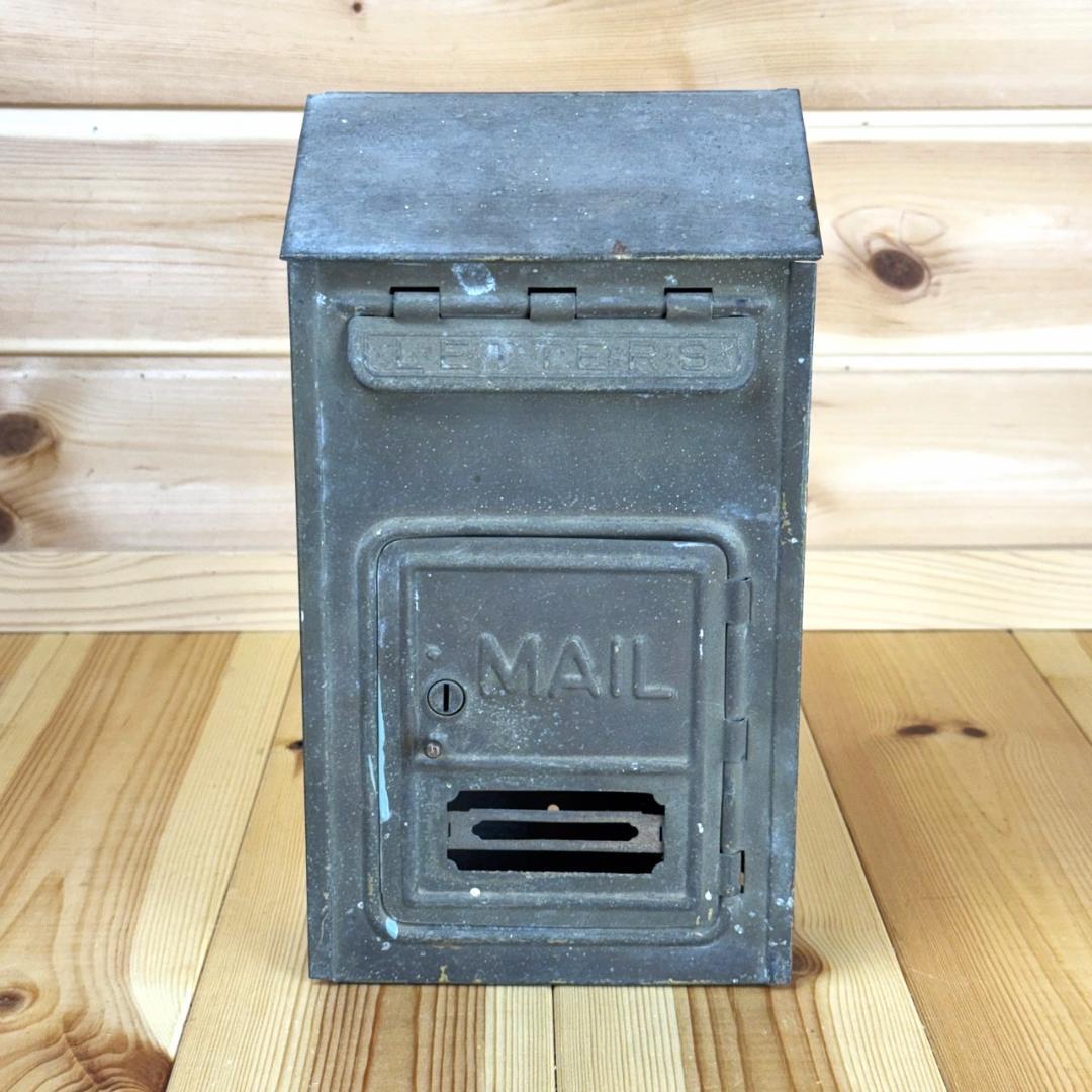 メールボックス アンティーク ポスト 郵便受け 真鍮製 アメリカ ビンテージ