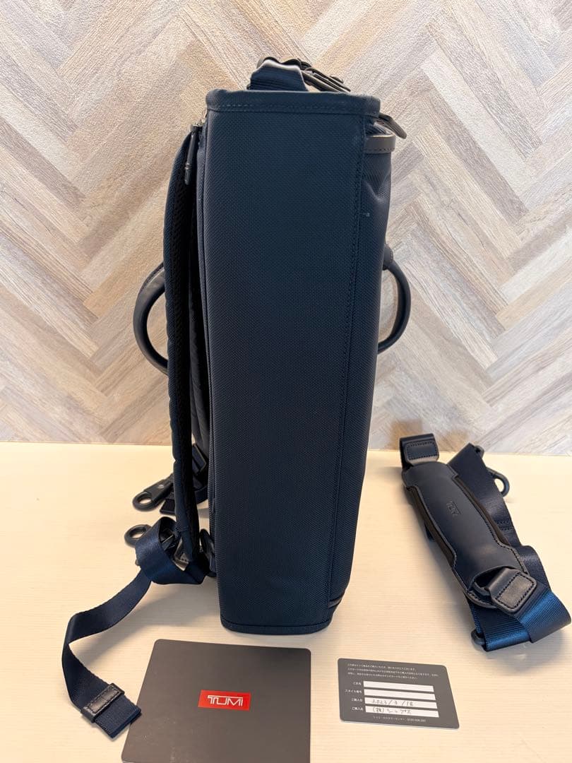 【美品】TUMI ビジネスバッグ ships アルファシリーズ