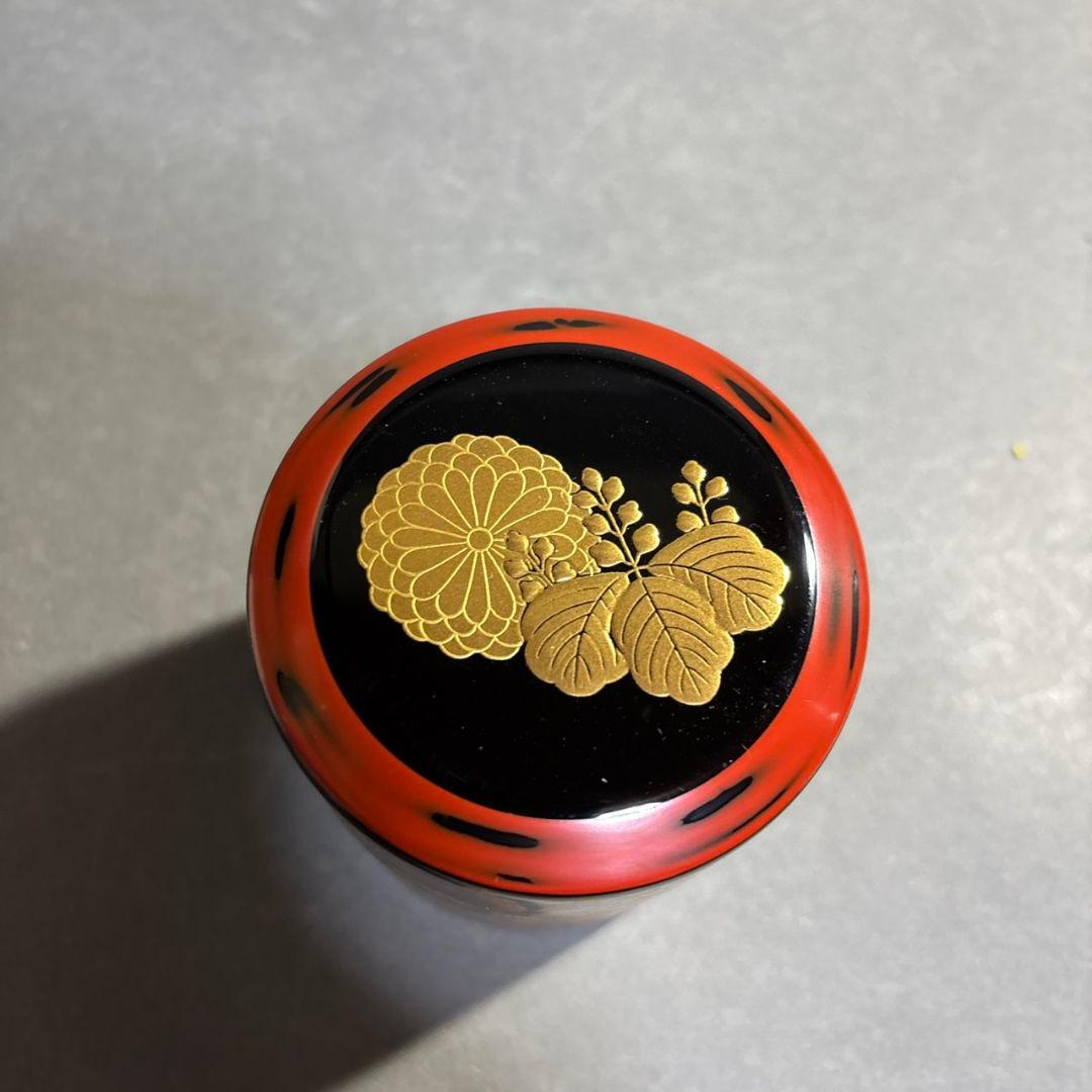 茶道具　和田寿峰　菊桐秋草蒔絵　茶器　共箱