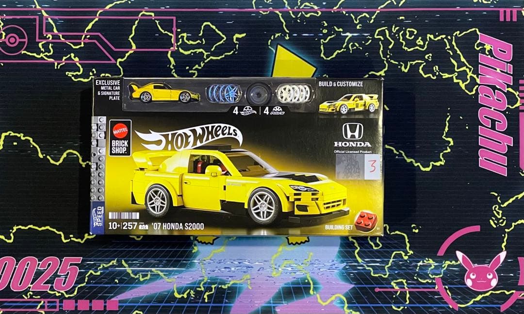 ホットウィール 限定版 ホンダS2000 ミニカーキット