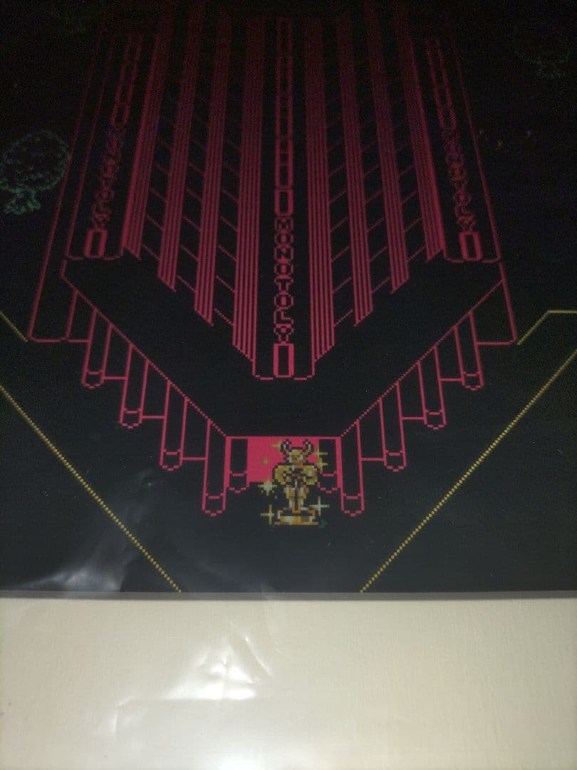 【美品Lサイズ】MOTHER2 レプリカスクリーン 黒 ムーンサイド 糸井重里