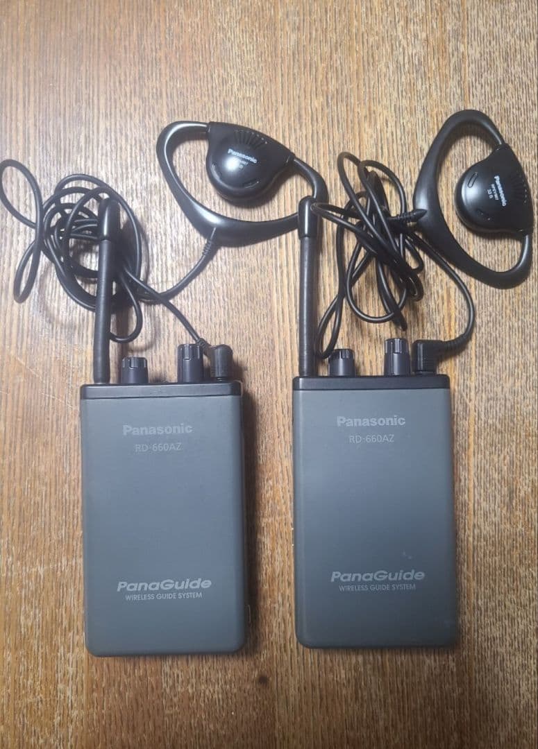 k*a様 パナガイド受信機　2台セット RD-660AZ ガイドシステム インカ