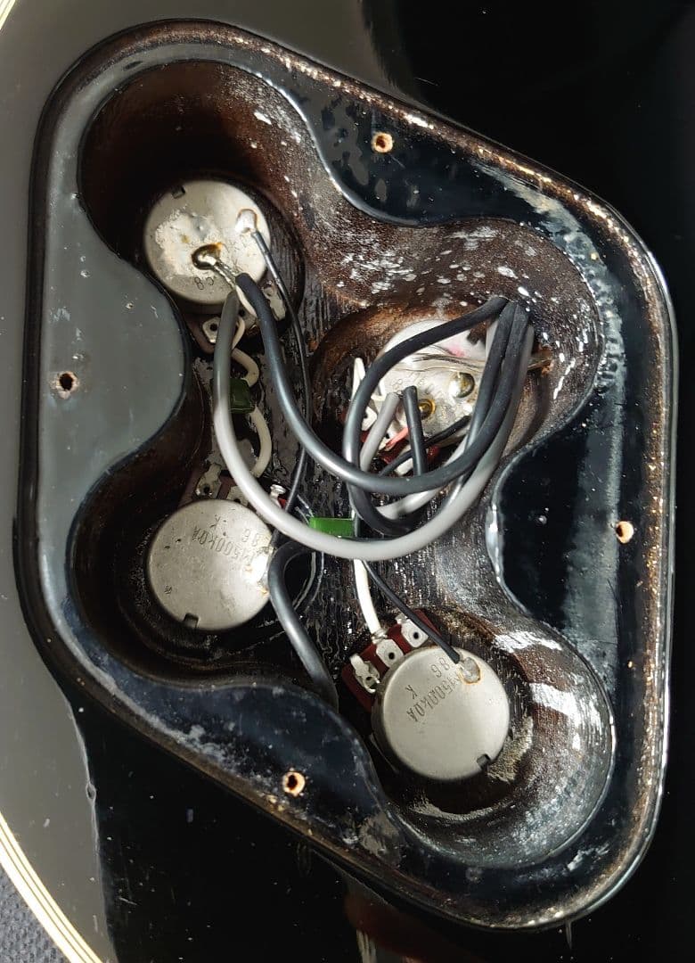 Burny RLC-60 1980年代製 Les Paul Custom+VOX