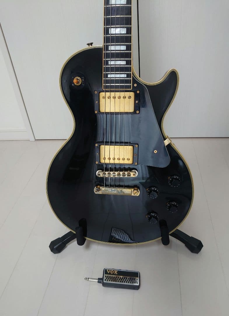 Burny RLC-60 1980年代製 Les Paul Custom+VOX