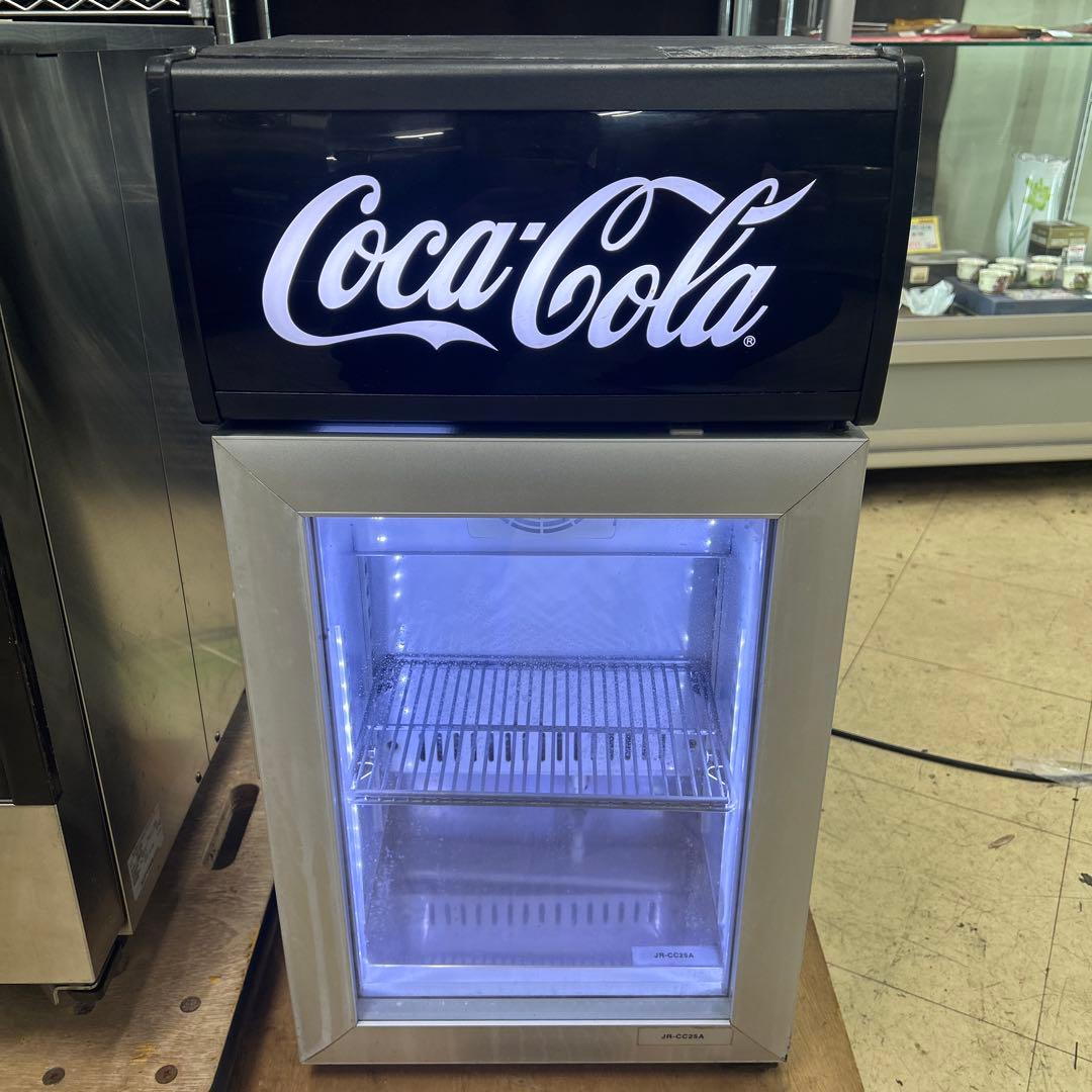 6545 2014年製 コカ・コーラ 卓上冷蔵ショーケース JR-CC25A