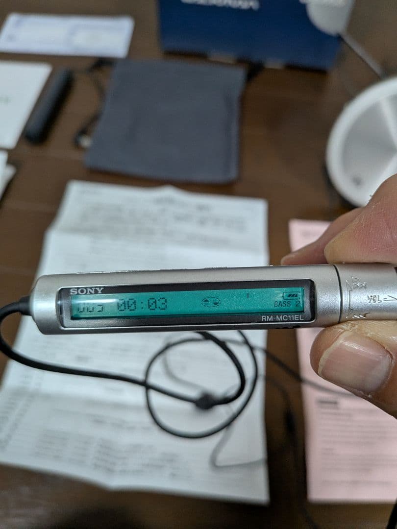 SONY CDウォークマンD-EJ955 本体と付属品一式